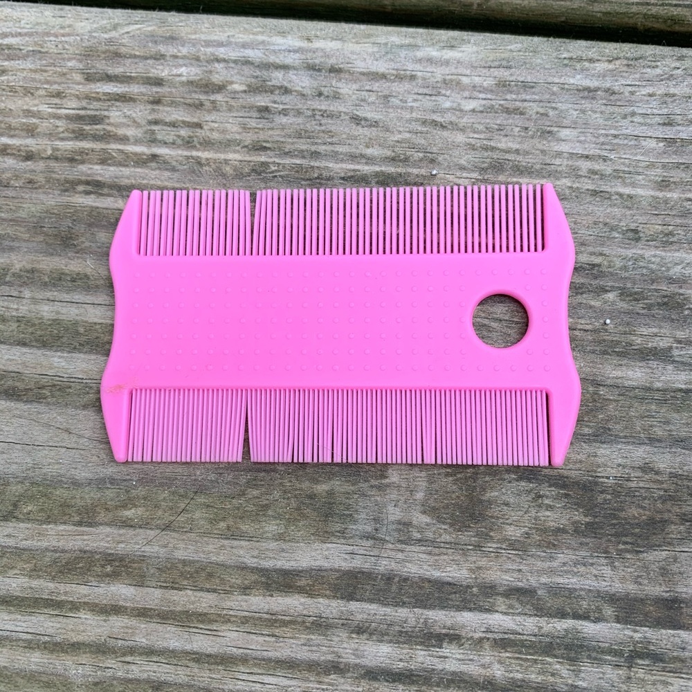 Dog/Cat Flea Comb-Pink-New!